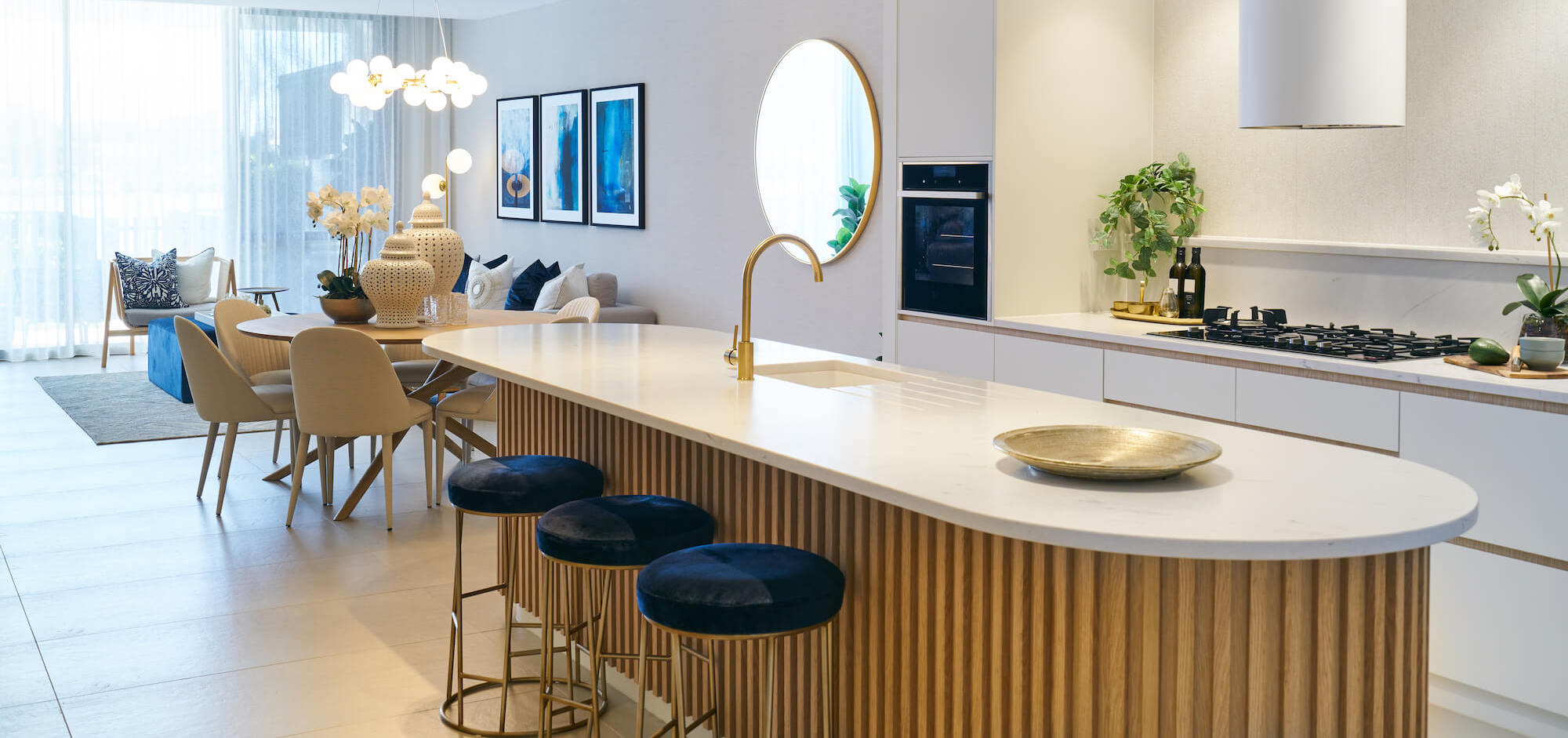 Beautiful view of High-End Luxury Apartment Finishes